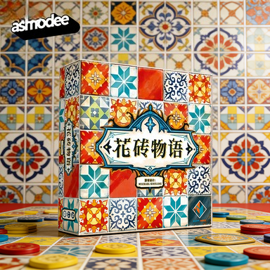 Board Game Azul - ASMODEE Orijinal AZUL Masa Oyunu Çince