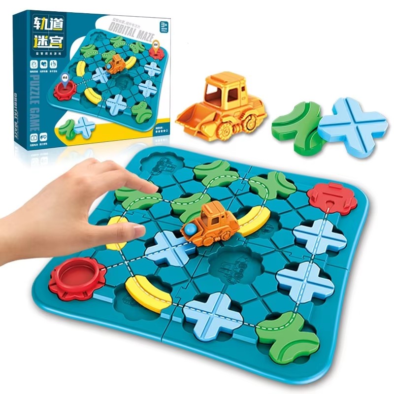 Board Game Qwirkle - Yol Labirenti Masa Oyunu Mantık Yol