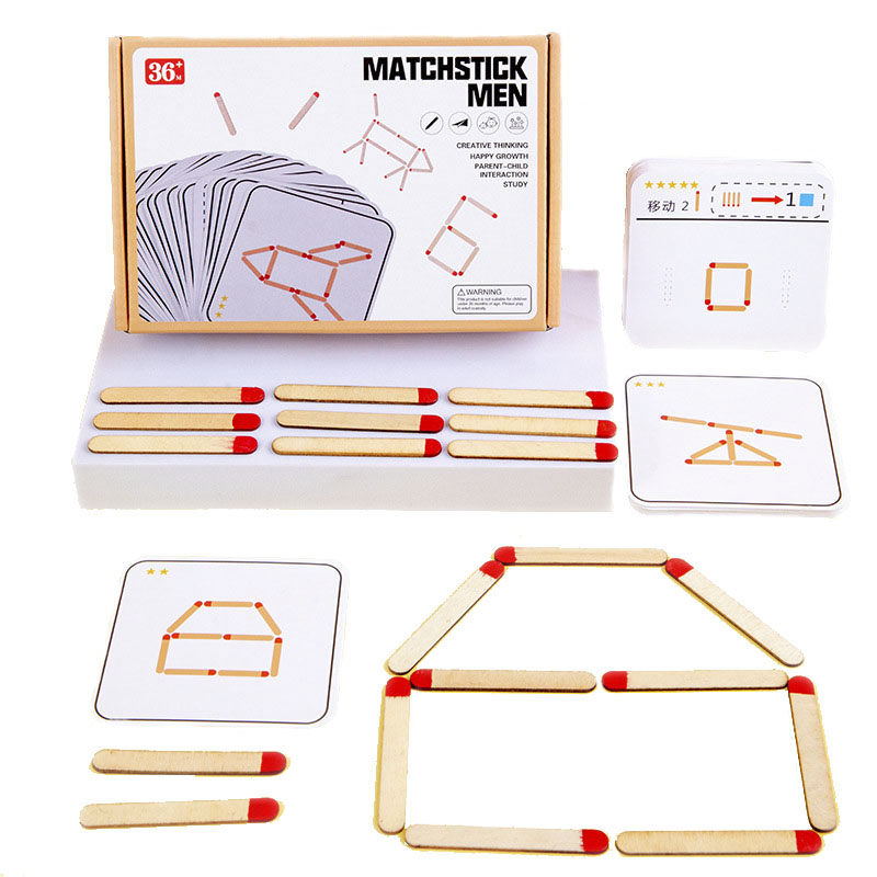 Board Game Fun - Montessori Maçlar Bulmacalar Oyunu Ahşap Oyuncaklar