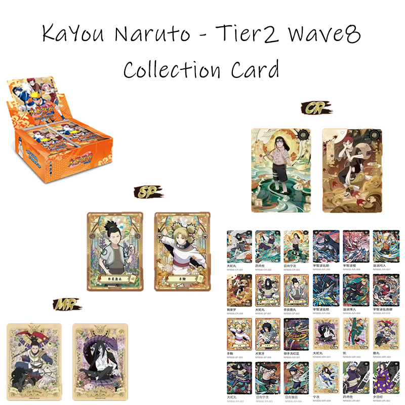 Board Game Naruto - KAYOU Koleksiyon Kartları Naruto - 2.