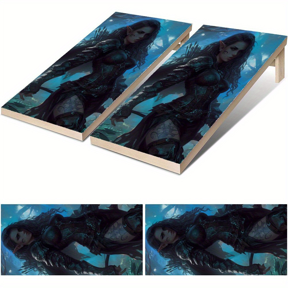 Board Game Film - Gece Elven Su Geçirmez Cornhole Tahtası