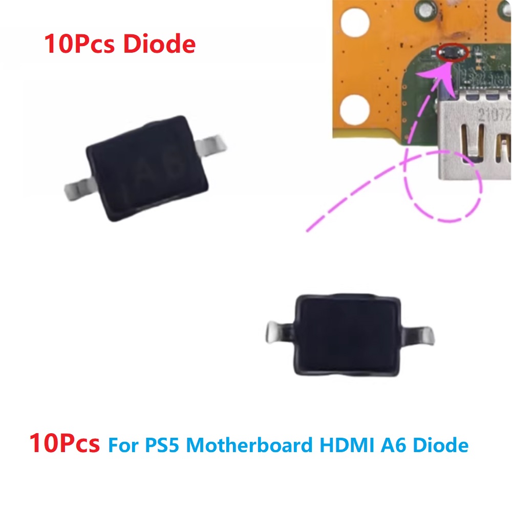 Board Game Film - 10 adet PS5 anakart HDMI A6