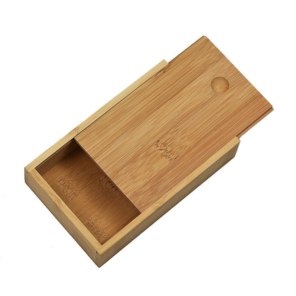 Chess Set Wooden - Bambu kutu yaratıcı masa üstü organiser