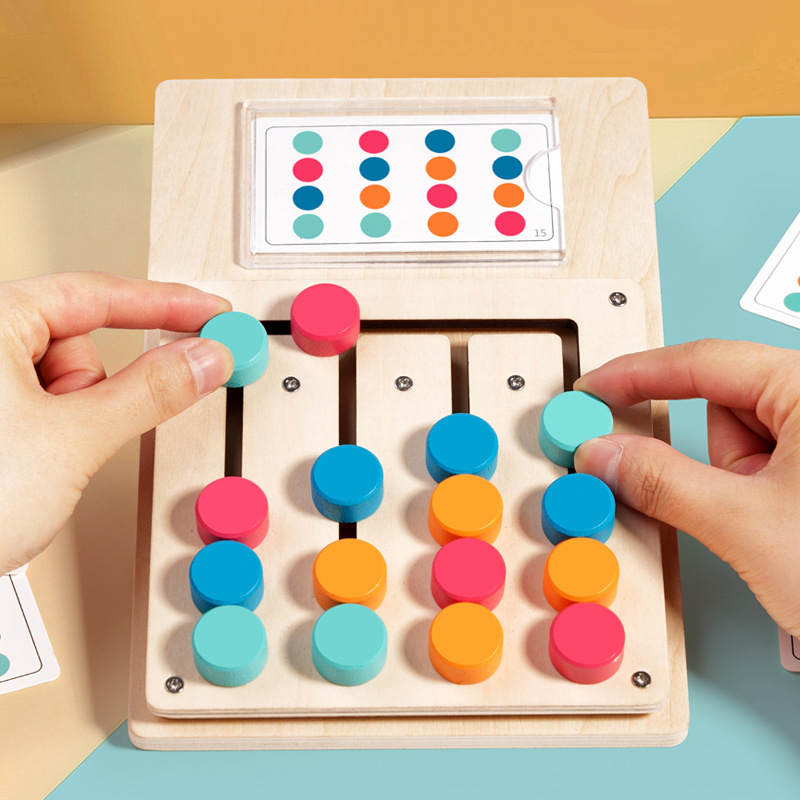 Board Game Ideas - Çocuklar için Montessori Renk Şekil Eşleştirme