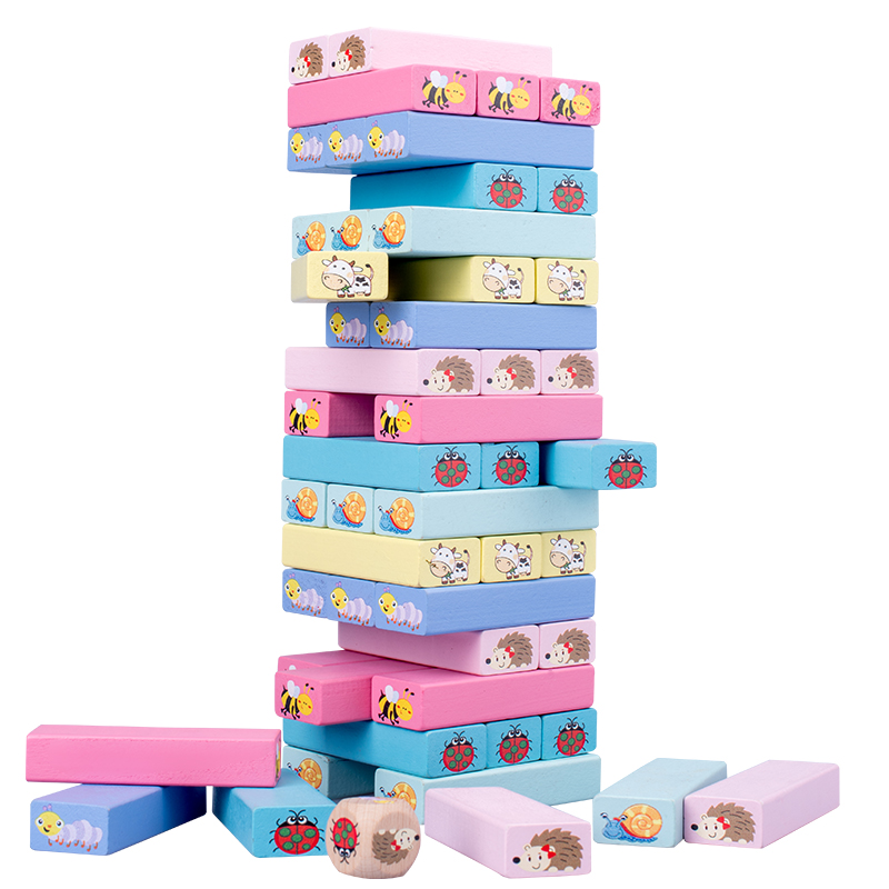 Numarası Hayvan Ahşap Bloklar  - Board Game Jenga incelemesi ve fiyatı