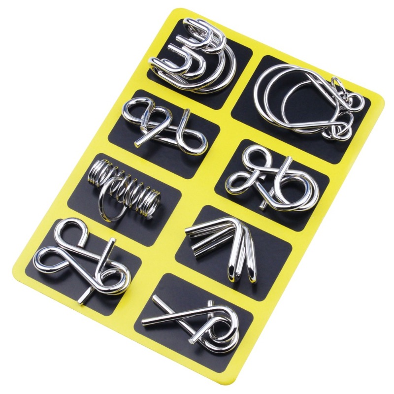 8 Parçalı Metal Bulmaca Seti K - Board Game Ideas incelemesi ve fiyatı