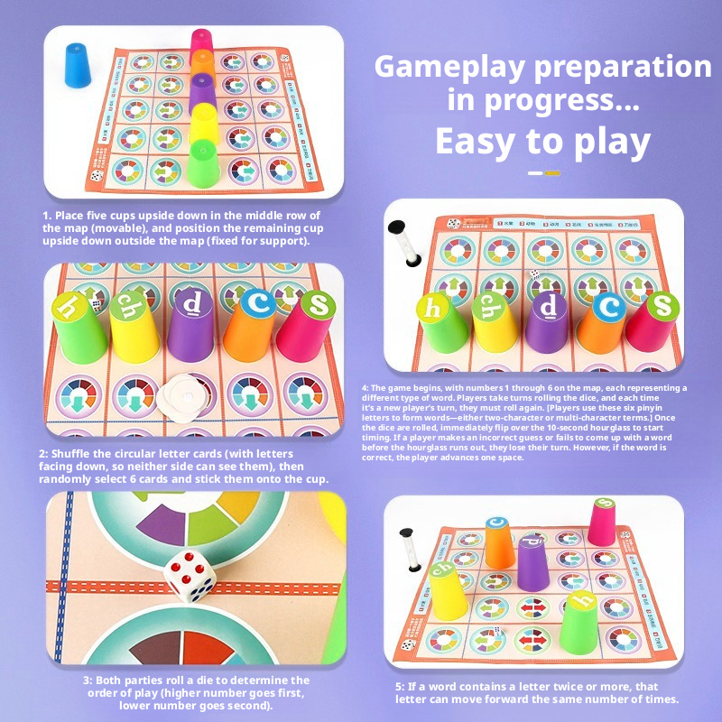 Çocuklar İçin Çin Pinyin Eşleş - Board Game Ideas incelemesi ve fiyatı