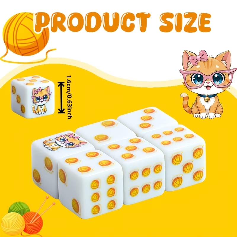 6 adet kedi pençe baskı çokyüz - Board Game Print incelemesi ve fiyatı