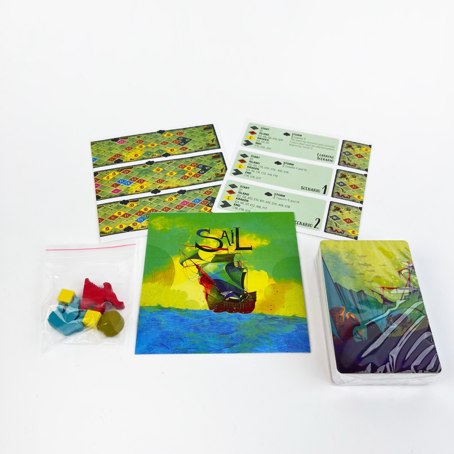 SAIL: 2 Kişilik 20 Dakikalık K - Board Game Unmatched incelemesi ve fiyatı