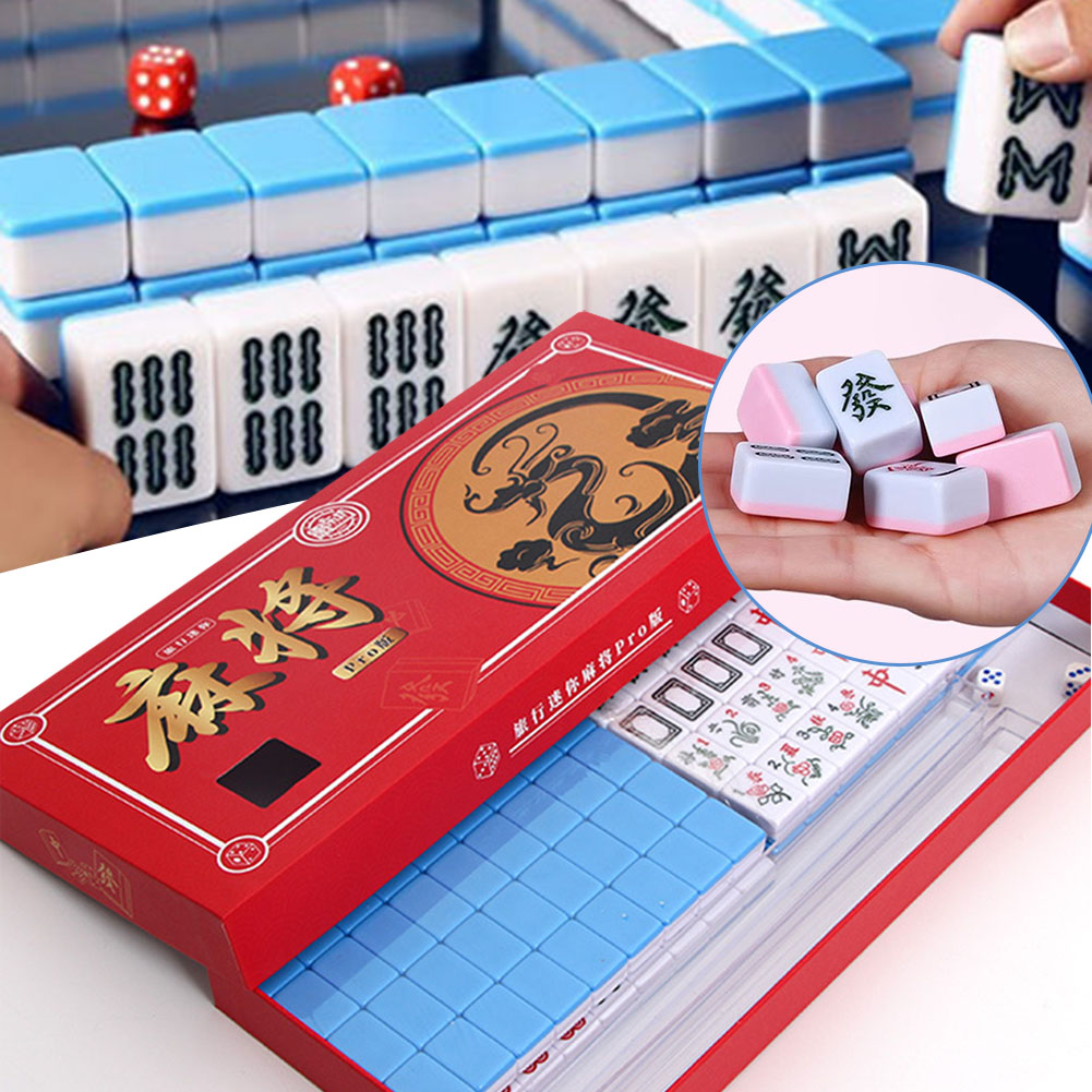Taşınabilir Seyahat Mini Mahjo - Board Game Mahjong incelemesi ve fiyatı