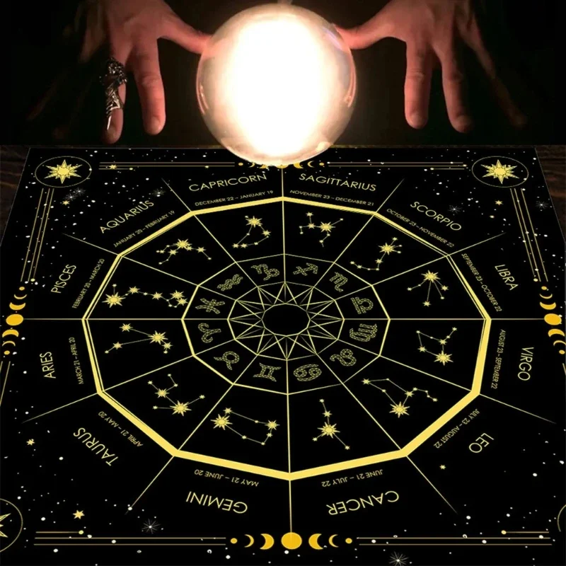 50/60/75cm kare pazen Tarot su - Board Game Film incelemesi ve fiyatı
