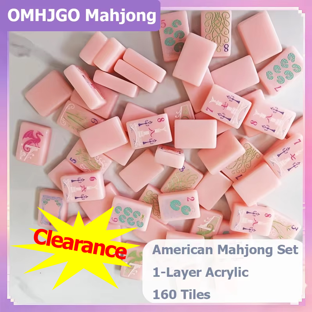 Parlak Pembe Tek Katmanlı Amer - Board Game Mahjong incelemesi ve fiyatı