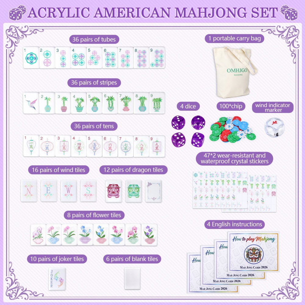 ABD Deposu 4 Katmanlı Akrilik  - Board Game Mahjong incelemesi ve fiyatı