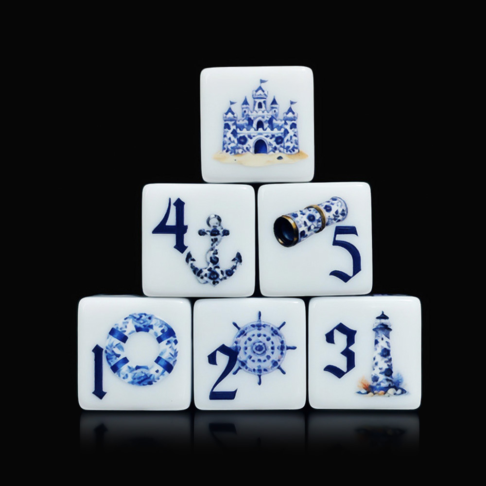 12 adet mavi denizcilik 16MM b - Board Game Print incelemesi ve fiyatı