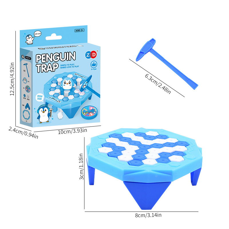 Mini Buz Kırma Penguen Kurbağa - Board Game Jenga incelemesi ve fiyatı