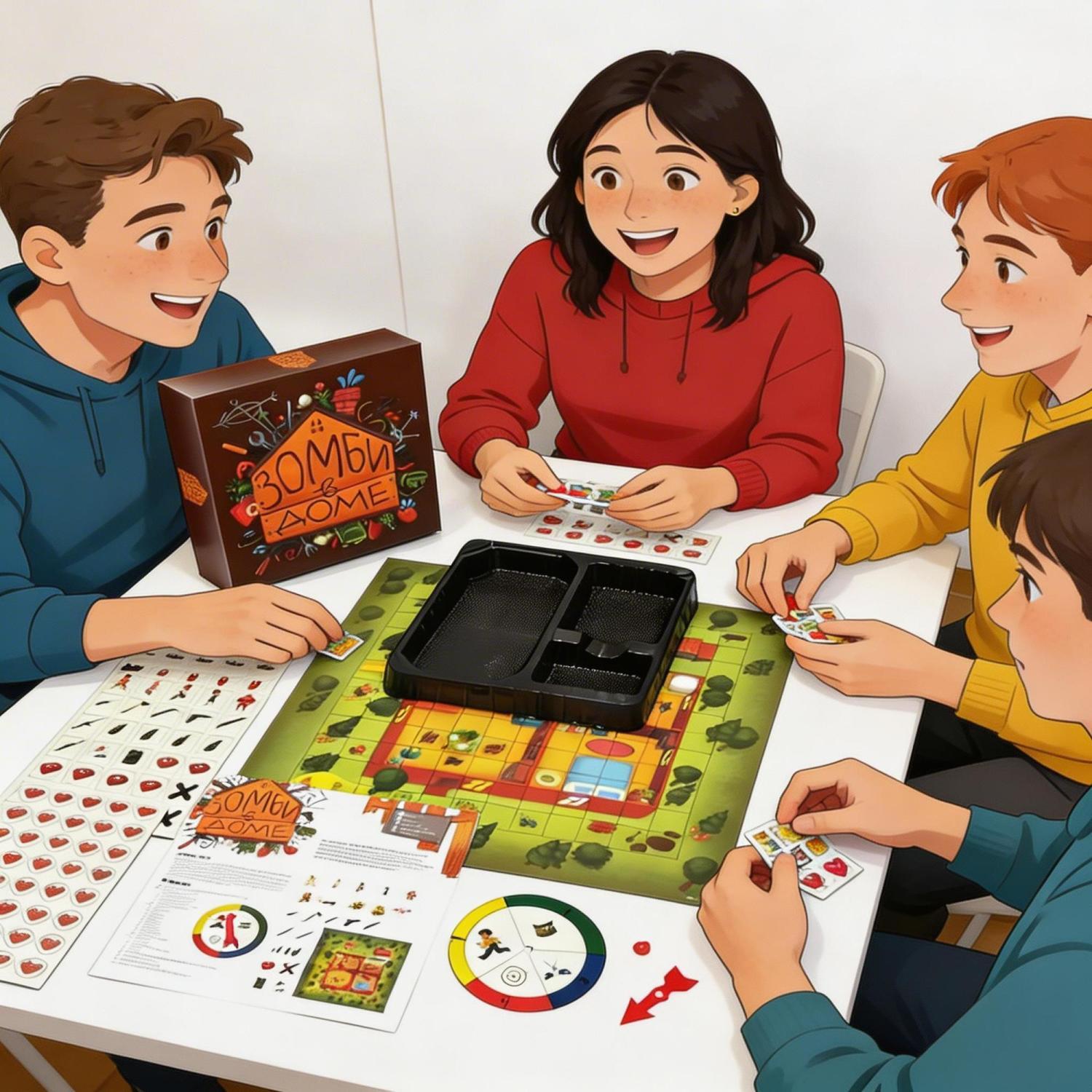 Rus Versiyonu Zombi Hayatta Ka - Board Game Zombies incelemesi ve fiyatı