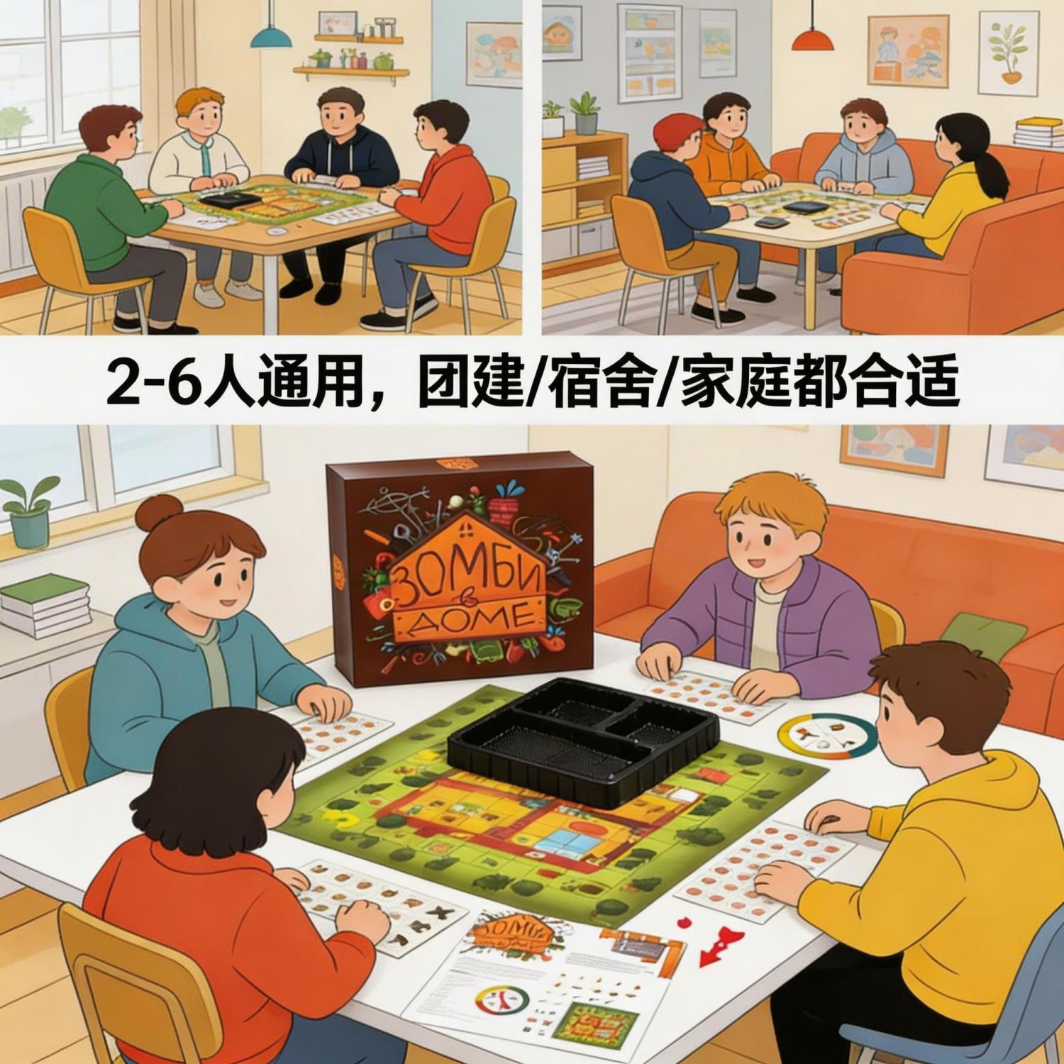 Rus Versiyonu Zombi Hayatta Ka - Board Game Zombies incelemesi ve fiyatı
