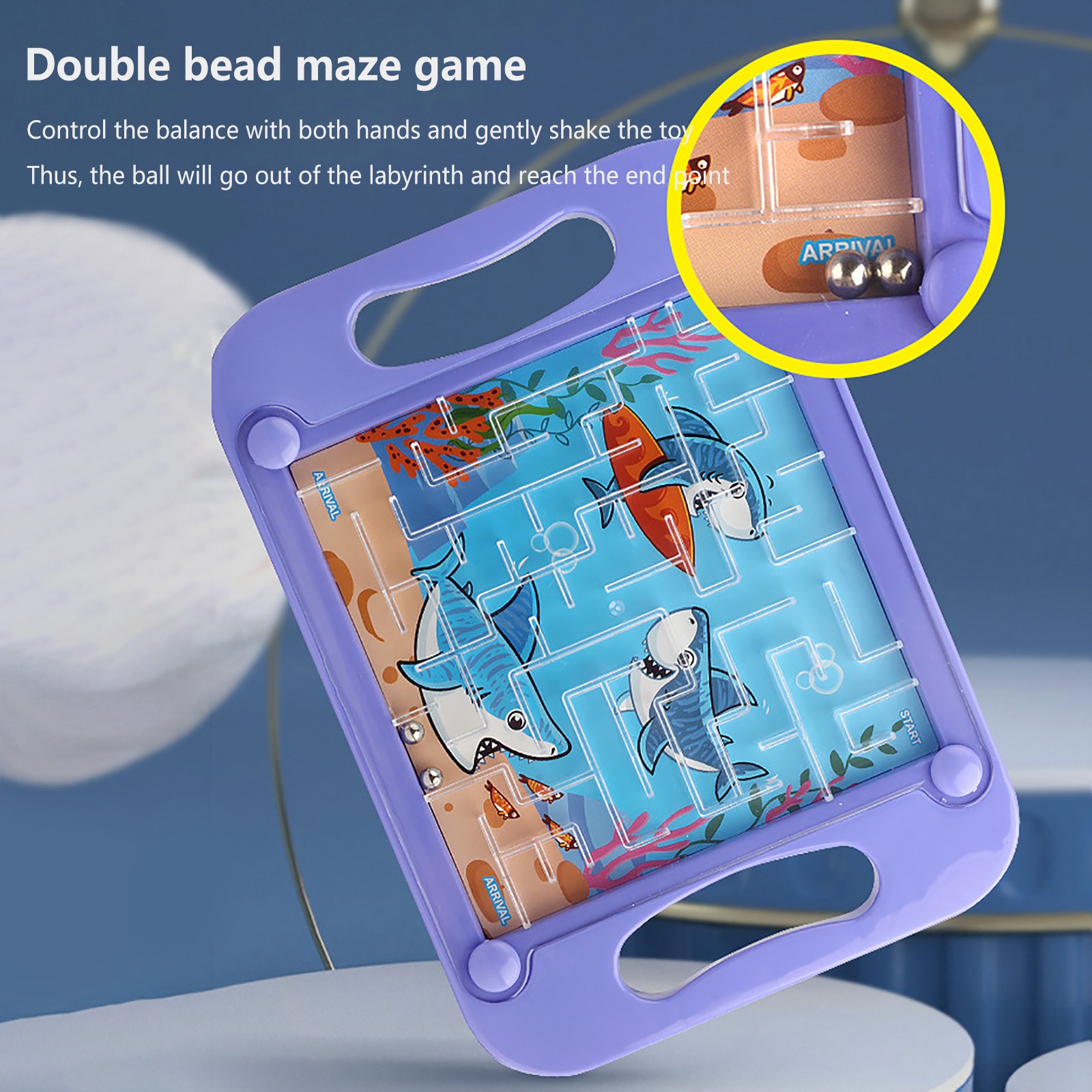 Yerçekimi Denge 3D Labirent To - Board Game Qwirkle incelemesi ve fiyatı